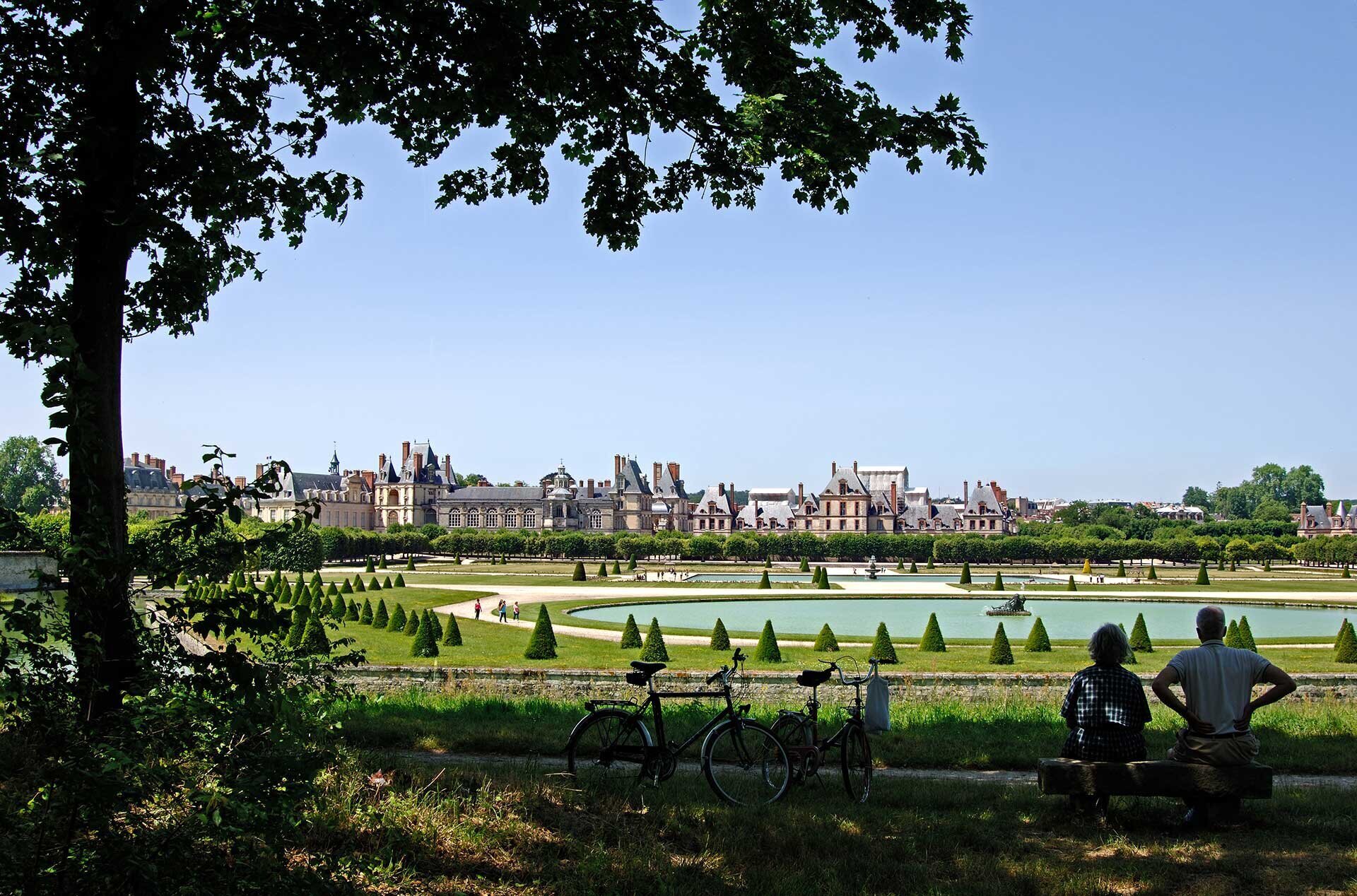 Gardens At The Chateau de Fontainebleau