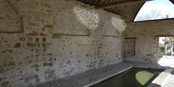 Le lavoir à Samois-sur-Seine