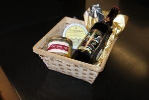 Coffret gourmand avec fois gras 